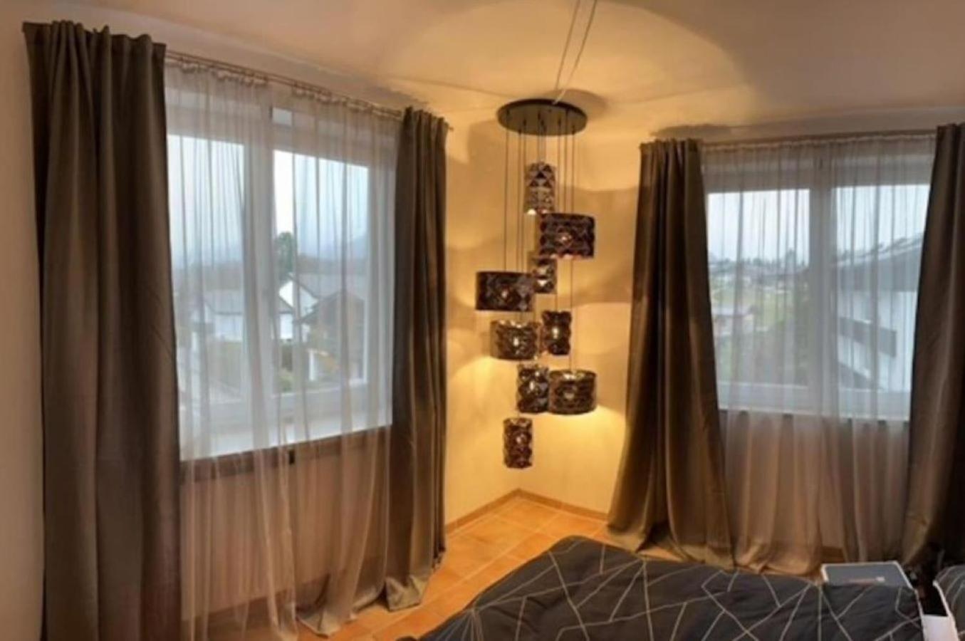 Wohnung 3 Mit Balkon Und Bergblick غروسغماين المظهر الخارجي الصورة