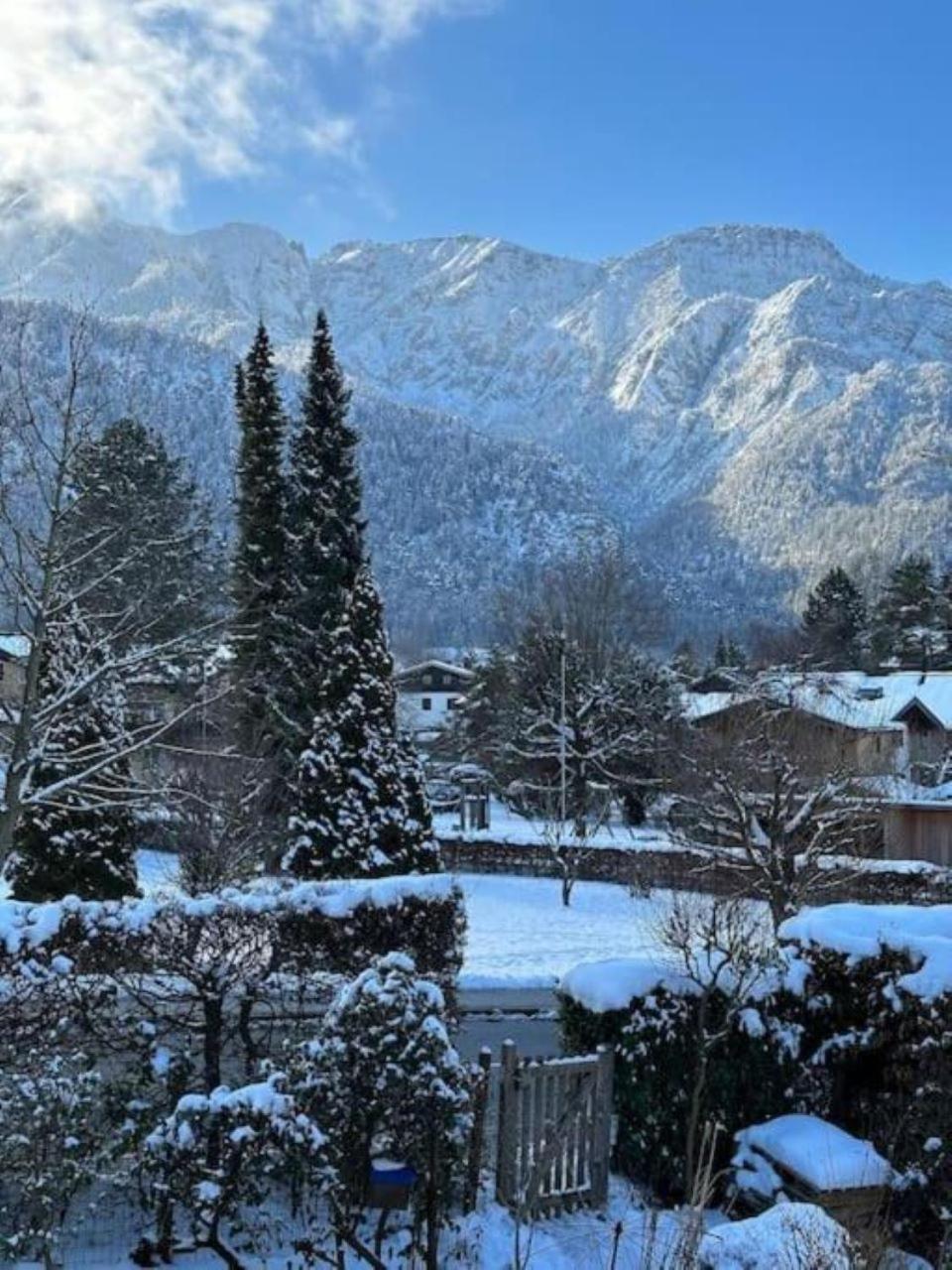 Wohnung 3 Mit Balkon Und Bergblick غروسغماين المظهر الخارجي الصورة